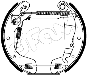 Brake Shoe Set (151-159)