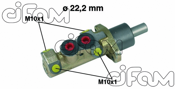 Brake Master Cylinder (202-228)