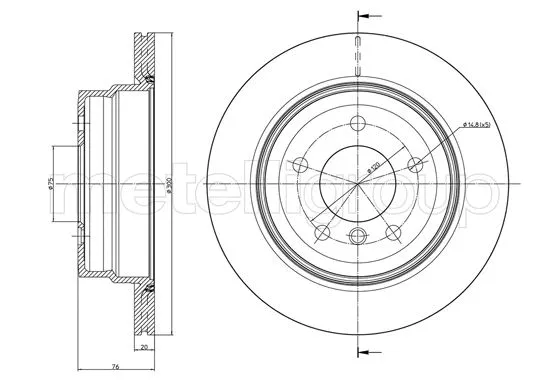 Brake Disc (800-1023C)
