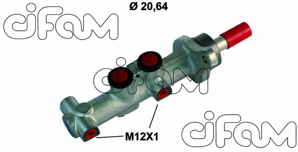 Brake Master Cylinder (202-863)