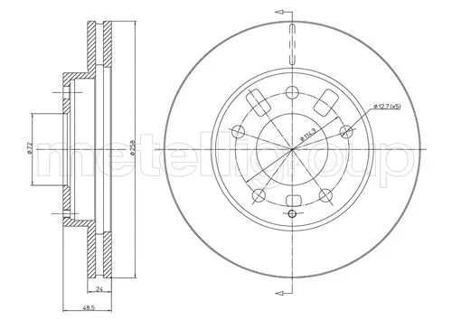 Brake Disc (800-347)