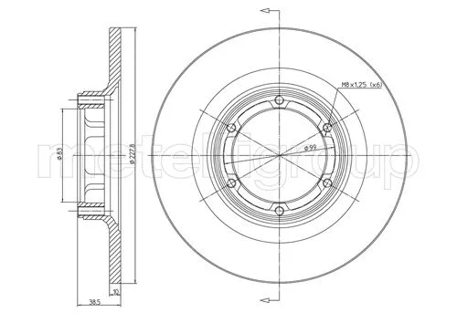 Brake Disc (800-026)