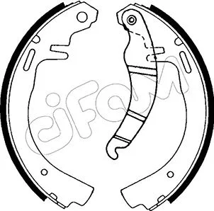 Brake Shoe Set (153-300)