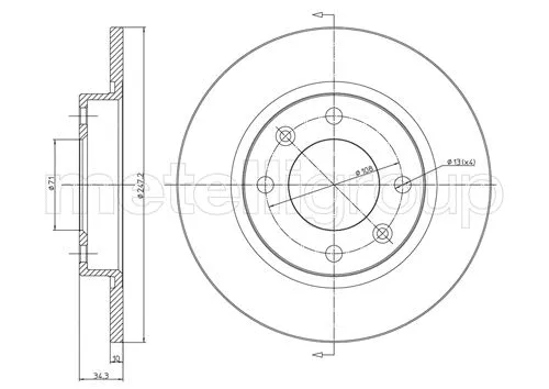 Brake Disc (800-217)