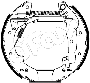 Brake Shoe Set (151-110)