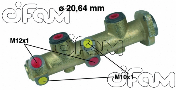 Brake Master Cylinder (202-136)