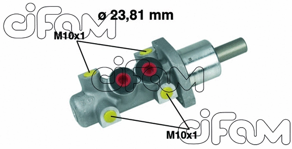 Brake Master Cylinder (202-247)