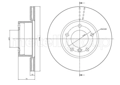 Brake Disc (800-396C)