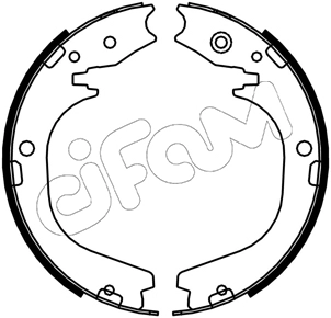 Brake Shoe Set, parking brake (153-754)