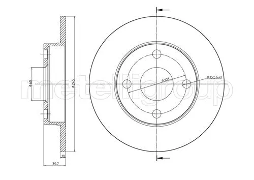 Brake Disc (800-658)