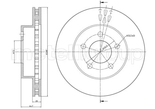 Brake Disc (800-781C)