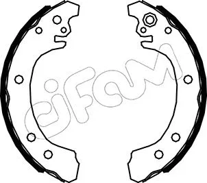 Brake Shoe Set (153-523)