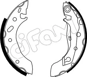 Brake Shoe Set (153-128)