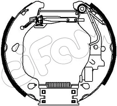 Brake Shoe Set (151-320)