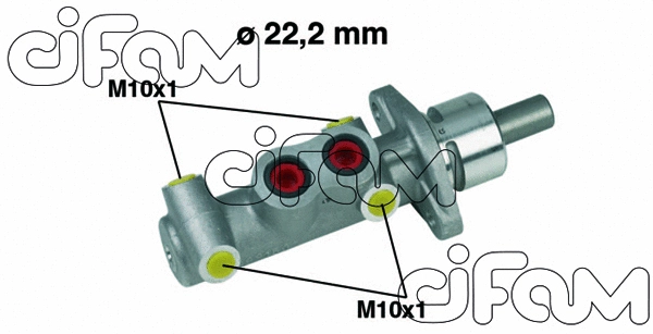 Brake Master Cylinder (202-290)