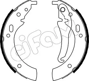 Brake Shoe Set (153-010)