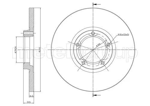 Brake Disc (800-163)