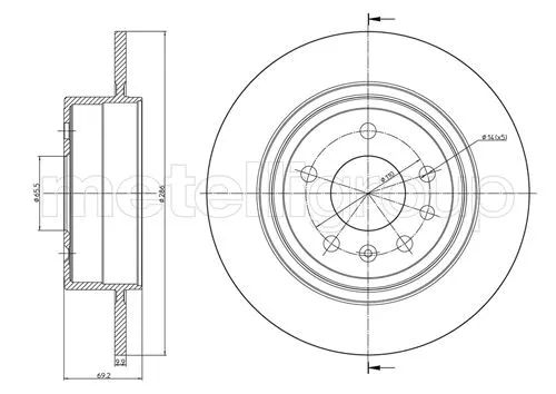 Brake Disc (800-796C)
