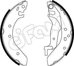 Brake Shoe Set (153-006)