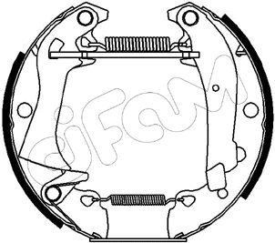 Brake Shoe Set (151-019)