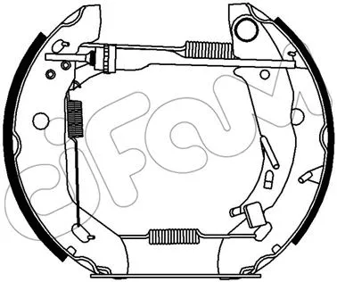 Brake Shoe Set (151-434)