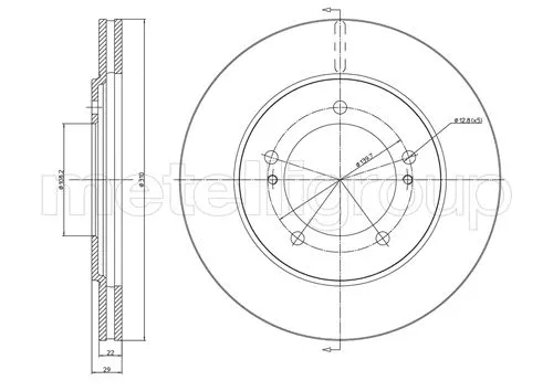 Brake Disc (800-697)