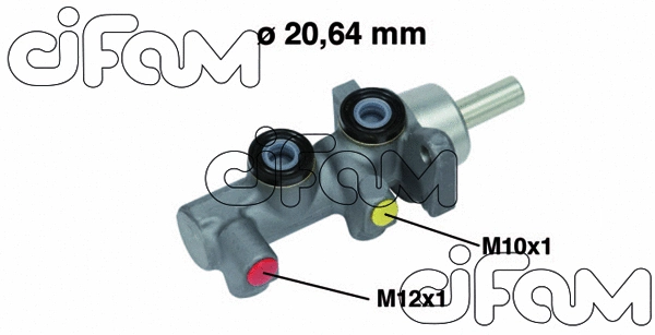 Brake Master Cylinder (202-697)