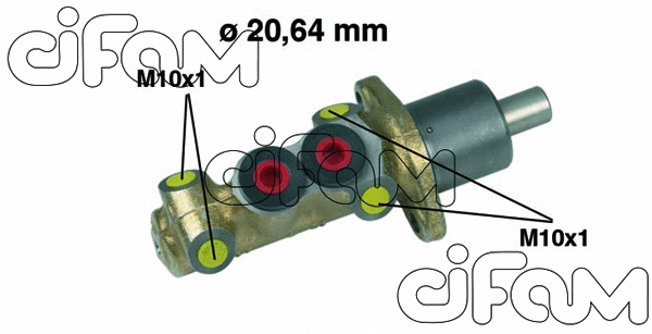 Brake Master Cylinder (202-059)