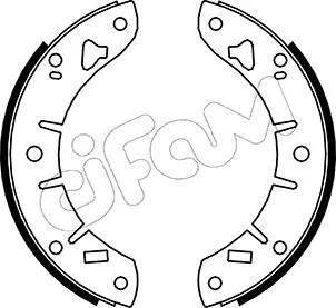 Brake Shoe Set (153-007)