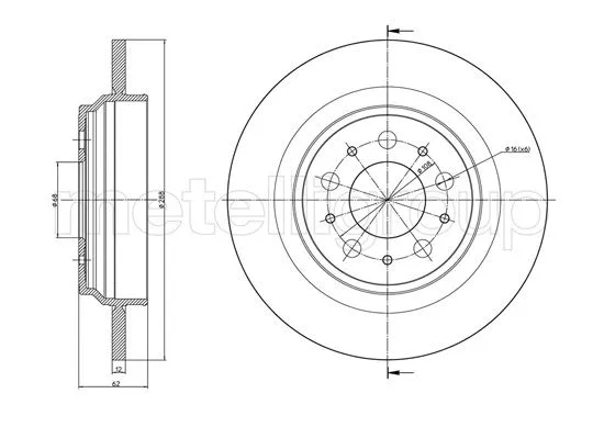 Brake Disc (800-973C)