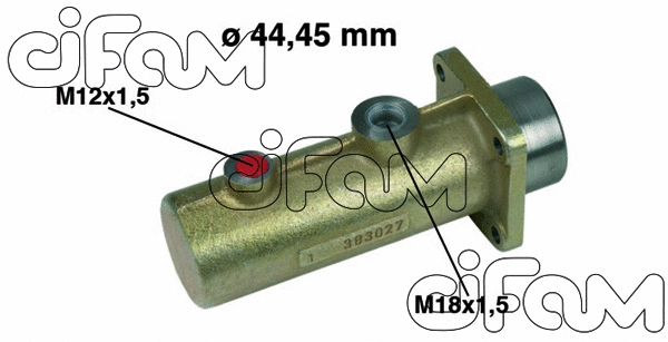 Brake Master Cylinder (202-105)