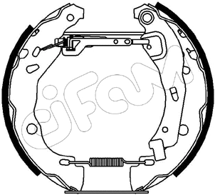 Brake Shoe Set (151-155)