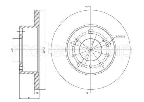 Brake Disc (800-134)