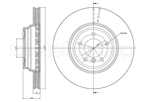 Brake Disc (800-874C)