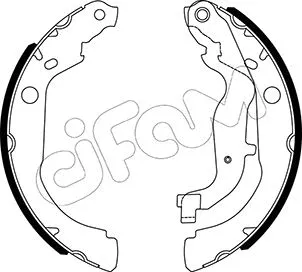Brake Shoe Set (153-535)