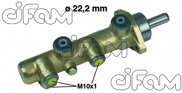 Brake Master Cylinder (202-130)