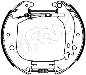 Brake Shoe Set (151-152)