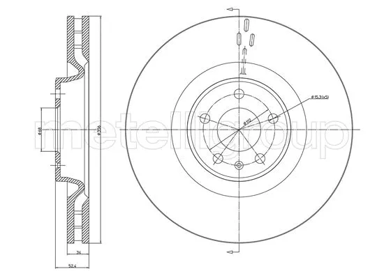 Brake Disc (800-1085C)