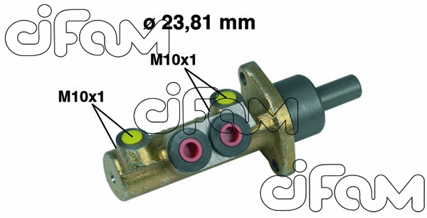 Brake Master Cylinder (202-413)