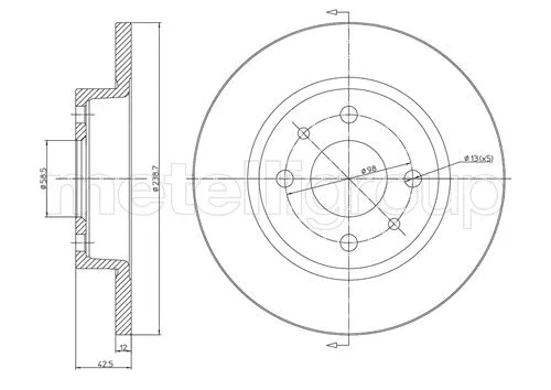 Brake Disc (800-205)