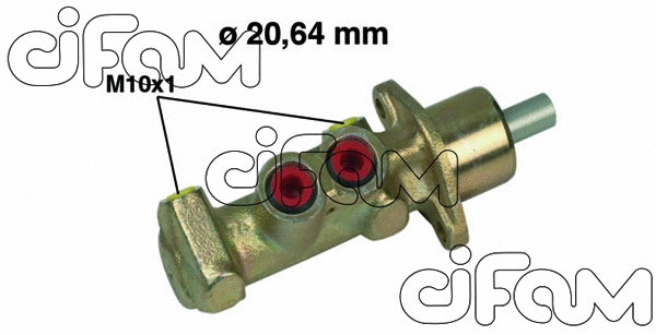 Brake Master Cylinder (202-480)