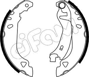 Brake Shoe Set (153-066)