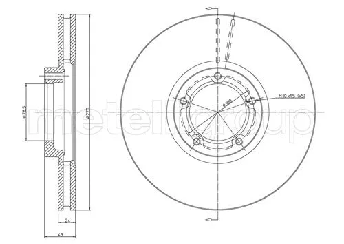 Brake Disc (800-458)