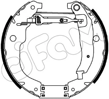 Brake Shoe Set (151-448)