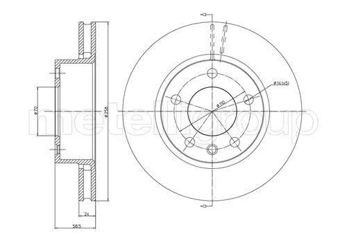 Brake Disc (800-194)