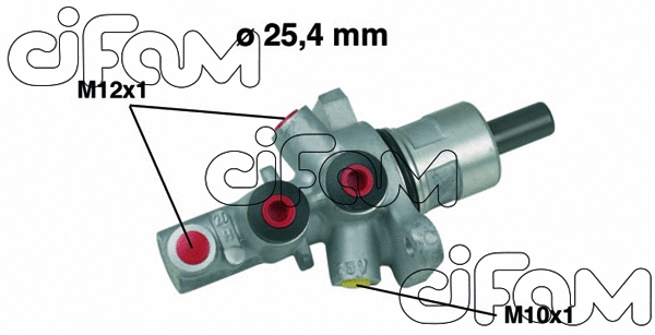 Brake Master Cylinder (202-517)