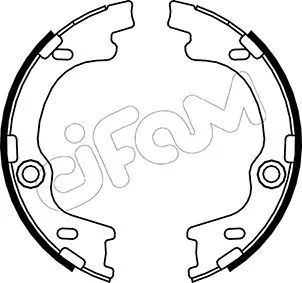 Brake Shoe Set, parking brake (153-185)