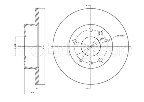 Brake Disc (800-544C)