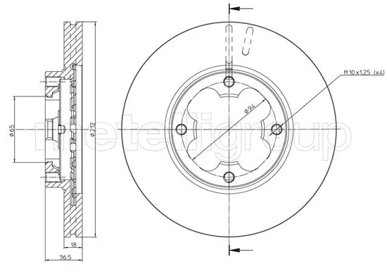 Brake Disc (800-1619)