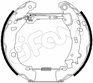 Brake Shoe Set (151-188)